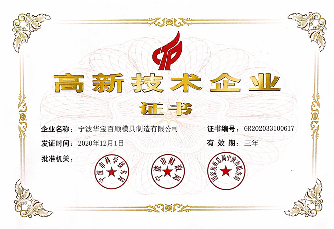 Warm congratulations to four subsidiaries of Huabao group for winning the honor of "high tech ent...